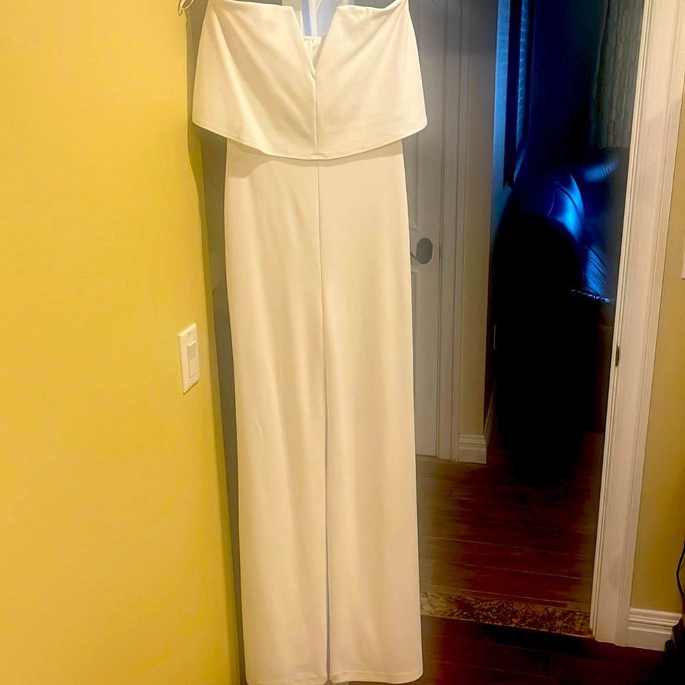 Lulus size small white jumpsuit